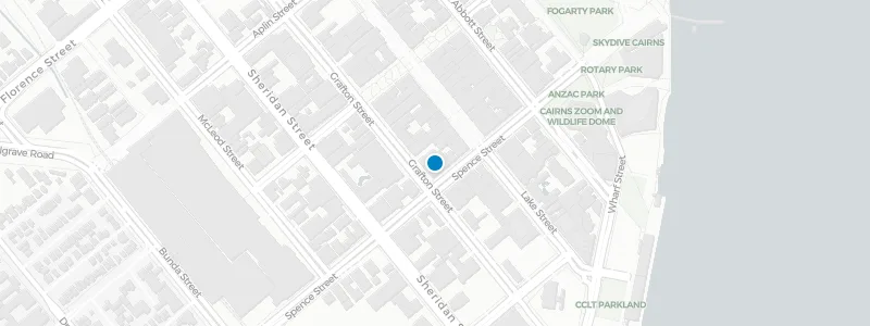 Map showing location of The Benson Restaurant & Bar