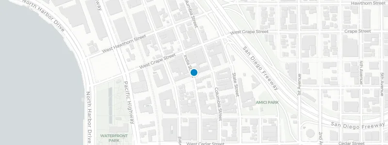 Map showing location of Born & Raised