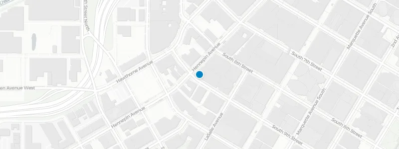 Map showing location of Crave Restaurant