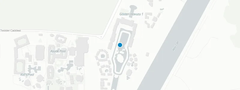 Map showing location of Mardan Palace