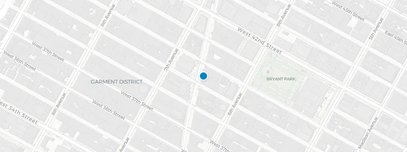 Map showing location of Elsie Rooftop