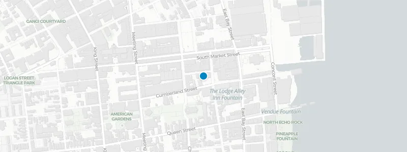 Map showing location of The Loutrel Rooftop Terrace