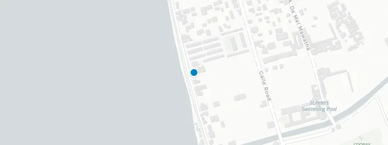 Map showing location of ON14 Rooftop Bar & Lounge