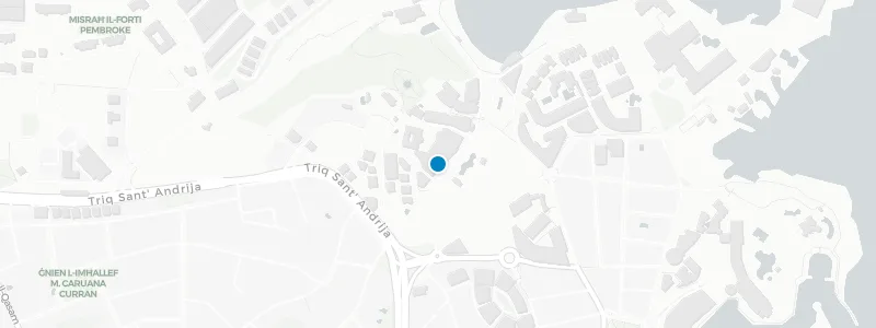 Map showing location of Volare Rooftop pool, bar & restaurant