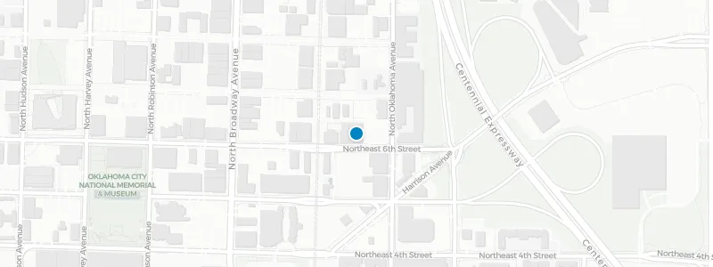 Map showing location of City + State