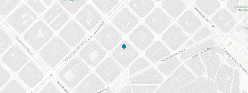 Map showing location of Negresco Rooftop
