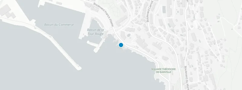 Map showing location of Rooftop de la Réserve