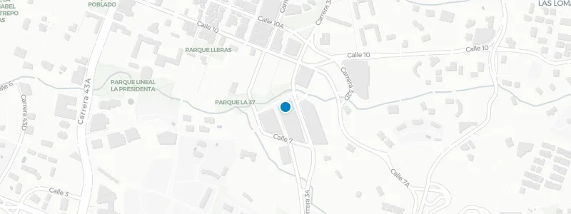 Map showing location of Panorama Rooftop Bar