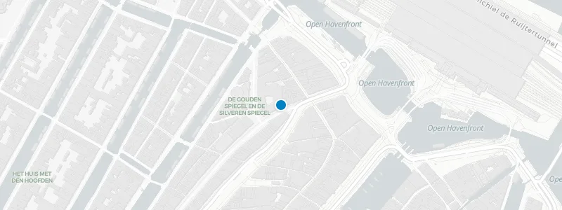 Map showing location of CIMA Rooftop Bar