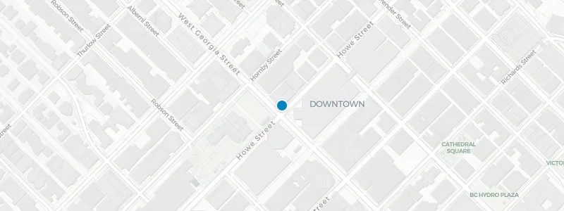 Map showing location of Reflections: The Garden Terrace