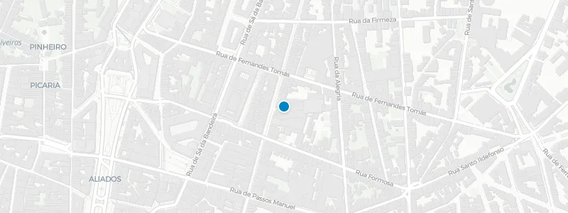 Map showing location of LIFT Rooftop ViaCatarina