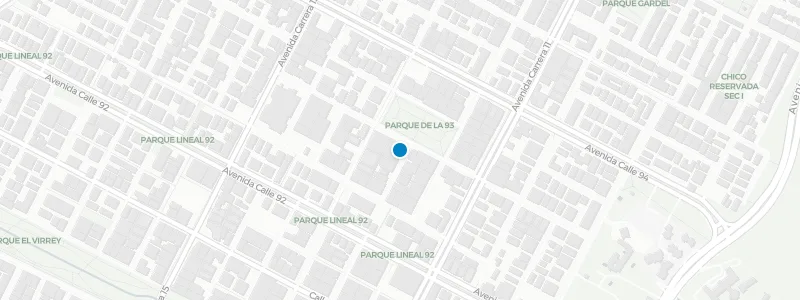 Map showing location of Vista Corona