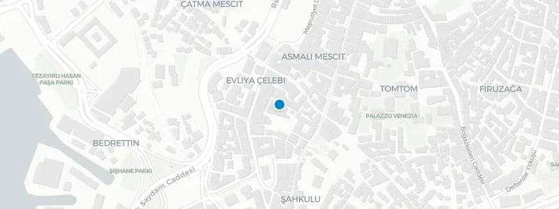 Map showing location of Balkon Restaurant & Bar