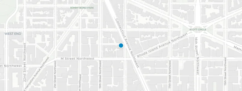 Map showing location of Sauf Haus Bier Hall & Garten