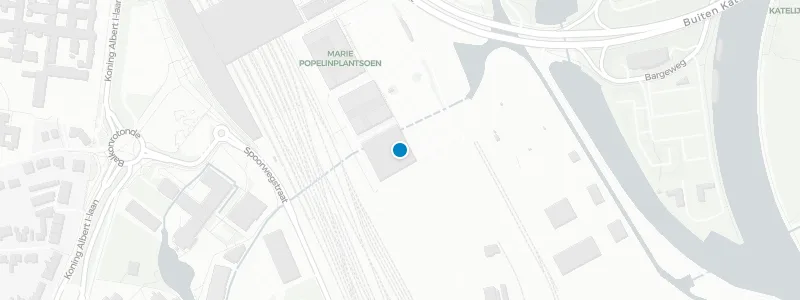Map showing location of Radisson Blu Hotel Bruges Rooftop