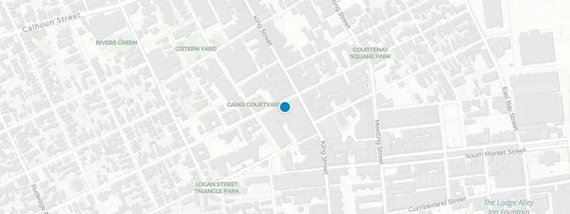 Map showing location of The Watch Rooftop Kitchen and Spirits