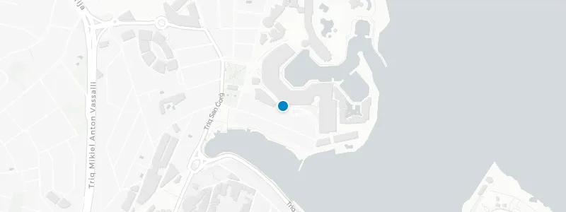 Map showing location of Quarterdeck Bar