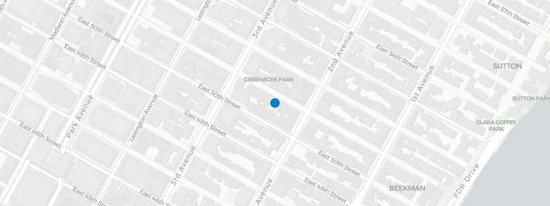 Map showing location of Pod 51 Roof Deck