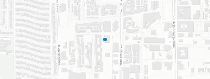 Map showing location of Skydeck at The Clarendon