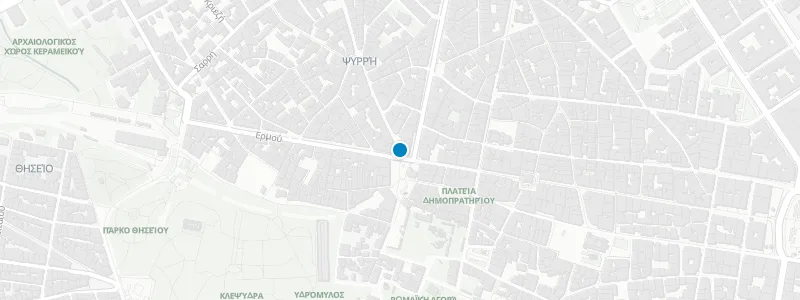 Map showing location of A for Athens