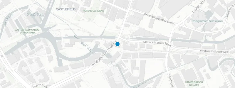 Map showing location of Atlas Bar