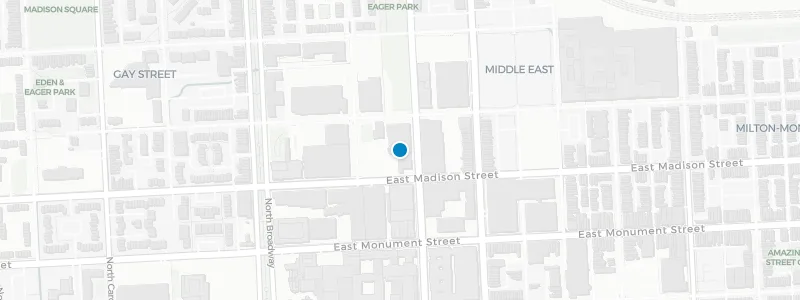 Map showing location of 16 On The Park