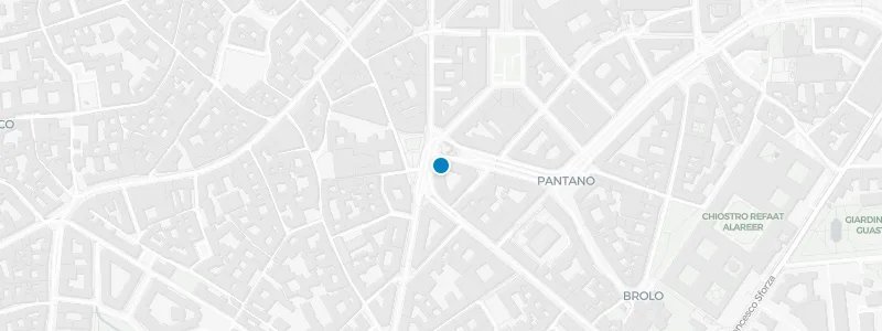 Map showing location of Hotel Dei Cavalieri Milano