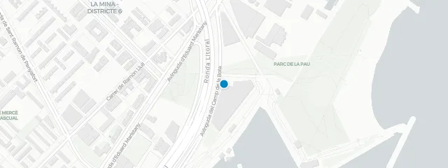 Map showing location of Cosmico at SLS Barcelona