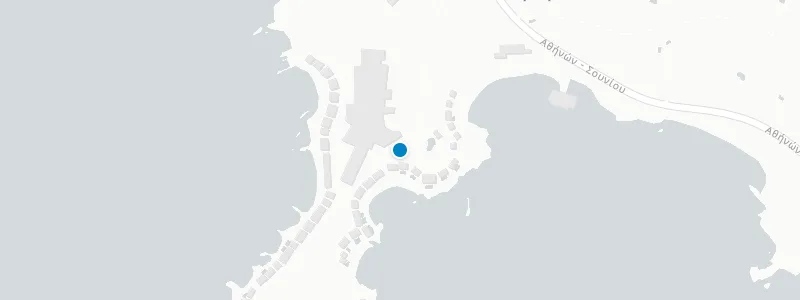 Map showing location of Grand Resort Lagonissi