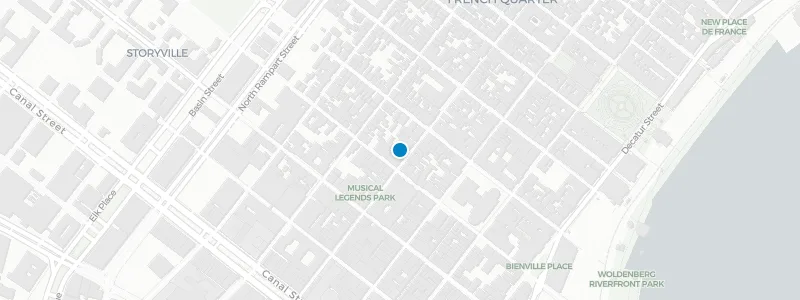 Map showing location of Mambo's