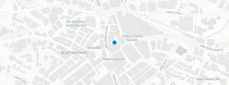 Map showing location of Blue
