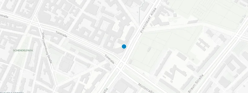 Map showing location of Soho House Berlin