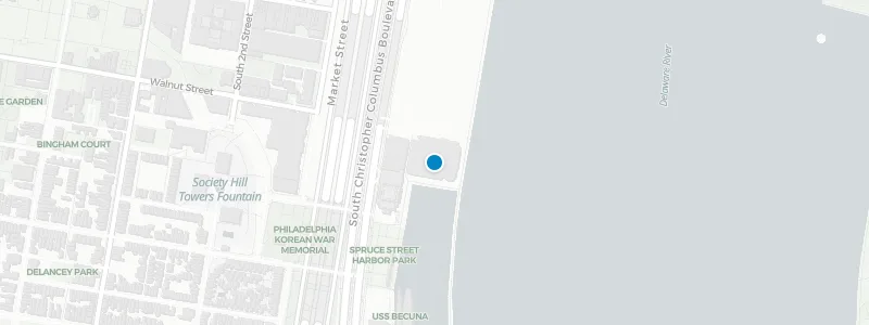 Map showing location of Liberty Point