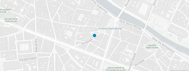Map showing location of The Rooftop - Hotel Dame des Arts