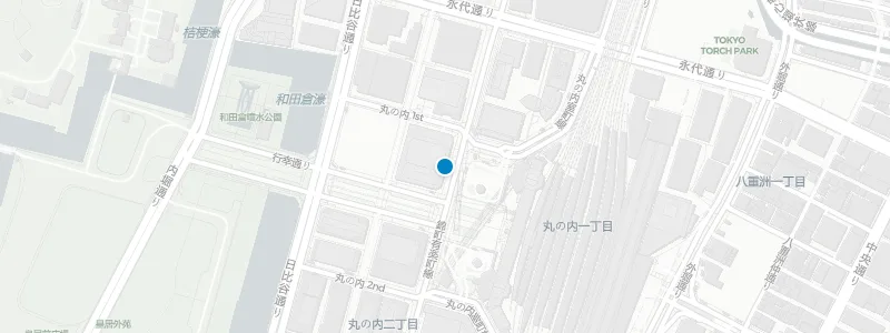 Map showing location of Marunouchi House