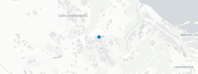 Map showing location of Grand Hotel Capodimonte
