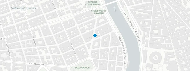 Map showing location of Paparazzo Bar & Rooftop