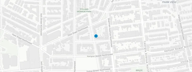 Map showing location of El Chucho - Cocina Superior