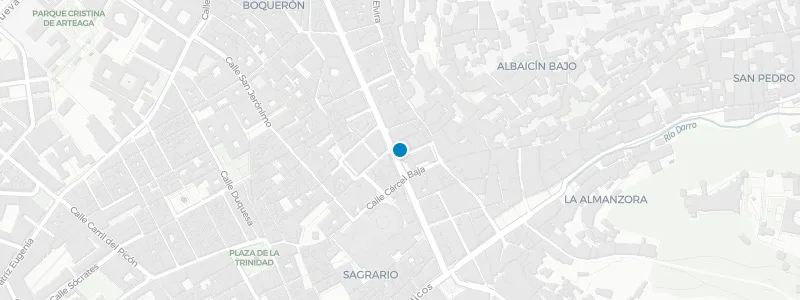 Map showing location of Eurostars Gran Vía