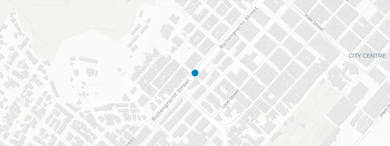 Map showing location of 14 Stories Rooftop Bar