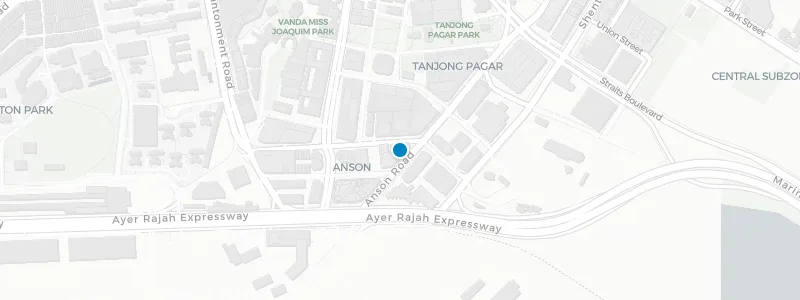 Map showing location of Moon Rooftop Bar & Lounge