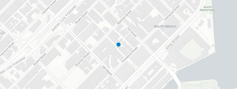 Map showing location of Rooftop 25