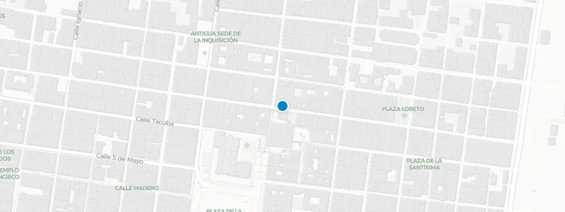 Map showing location of El Mayor