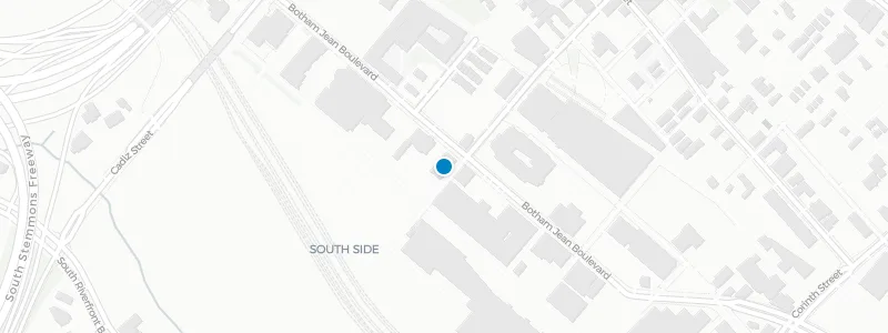 Map showing location of Gallery Rooftop Lounge