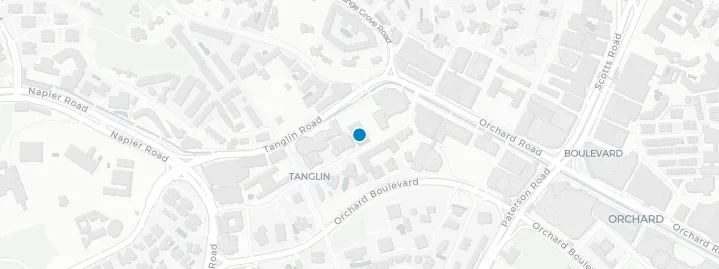 Map showing location of The Roof Garden at Artyzen