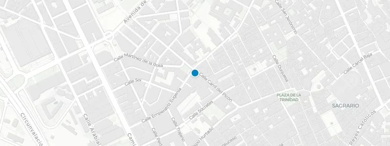 Map showing location of Terraza Monasterio Chill Out