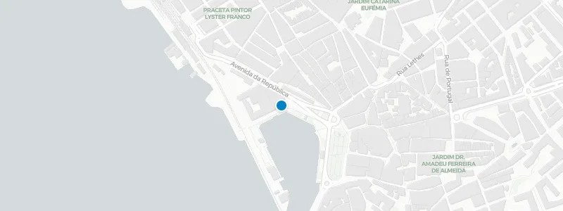 Map showing location of Senses Cocktail & Wine Bar