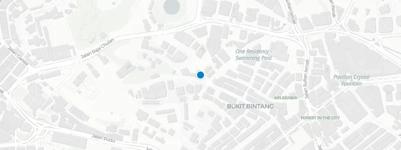 Map showing location of Cielo KL