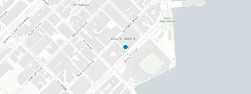 Map showing location of Rooftop at VIA