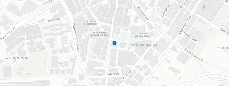 Map showing location of Cooling Tower Rooftop Bar